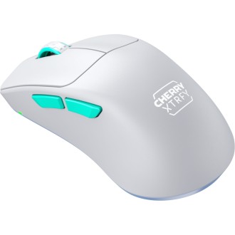 Juhtmevaba mängurihiir CHERRY XTRFY M64 Wireless, valge