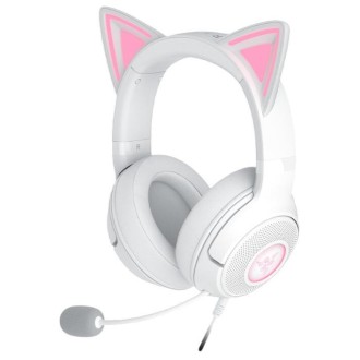 Headset Razer Kraken Kitty V2 White (RZ04-04730600-R3M1),...