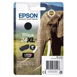Tindikassett Epson 24XL (C13T24314012), Must