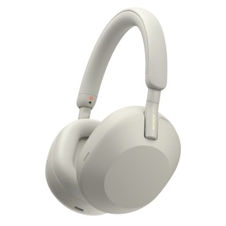 Headset Sony 1000X5S (WH1000XM5S.CE7), Silver, White