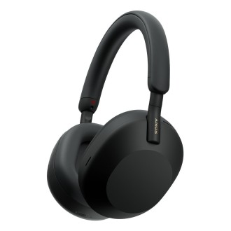Austiņas Sony WH-1000XM5 mit Tasche (WH1000XM5SAB.CE7),...