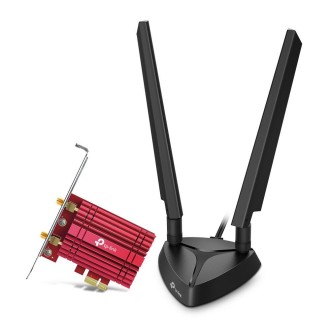 Võrgukomponent TP-Link ARCHER TXE75E, Must, Punane