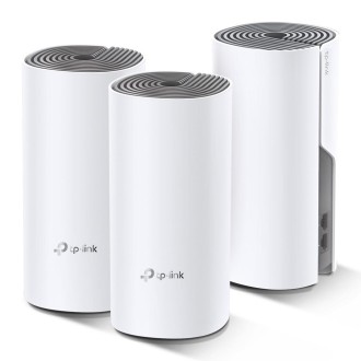 Маршрутизатор TP-Link DECO E4(3-PACK), Білий, Сірий