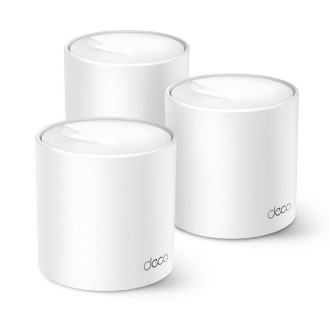 Maršrutizatorius TP-Link DECO X1500(3-PACK), Balta