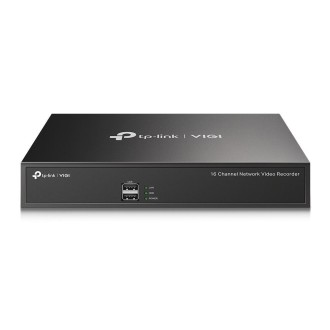 Tīkla komponents TP-Link VIGI NVR1016H, Melna