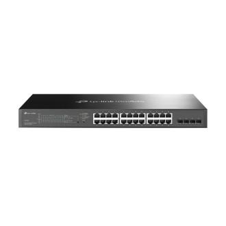 Tinklo komutatorius TP-Link TL-SG2428P, Juoda
