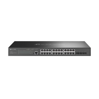 Võrgulüliti TP-Link TL-SG3428MP, Must