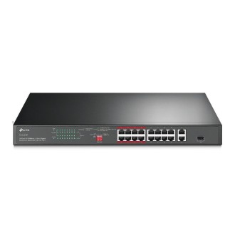 Tīkla komutators TP-Link SL1218P (TL-SL1218P), Melna