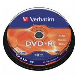 DVD-R 4.7GB 16x Speed. matt...