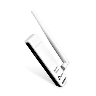 USB Wi-Fi adapter TP-Link TL-WN722N, Must, Valge