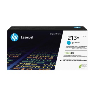 Tonerio kasetė HP 213Y (W2131Y), Žydra