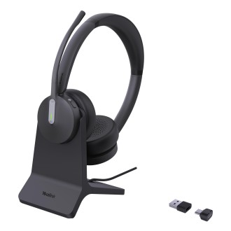 Austiņas ar mikrofonu Yealink BH70 Dual MS mit Ständer...