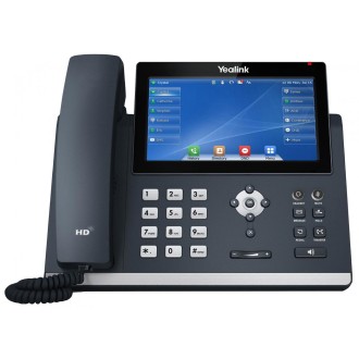 Telefonas Yealink SIP-T48U (1301204), Pilka