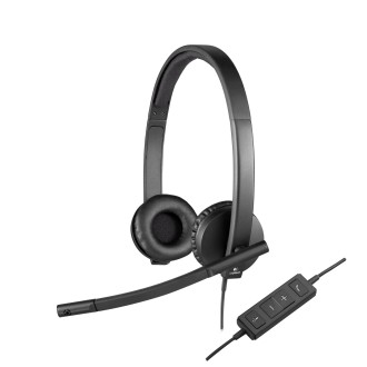Гарнітура Logitech H570e (981-000575), Чорний