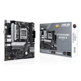 Motherboard ASUS Prime B650M-K (90MB1F60-M0EAY0), Black,...