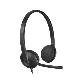 Гарнітура Logitech H340 (981-000475), Чорний