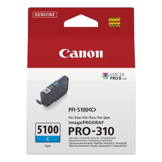 Чорнильний картридж Canon PFI-5100 C (6953C001), Блакитний