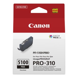 Rašalo kasetė Canon PFI-5100 PBK (6952C001), Juoda