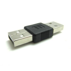 Adapteris USB A-A kištukas...