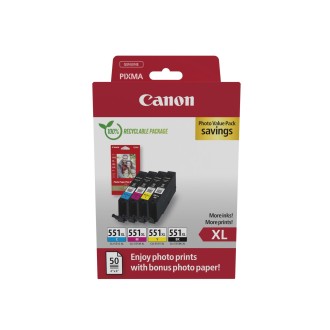 Rašalo kasetė Canon CLI-551XL (6443B008)