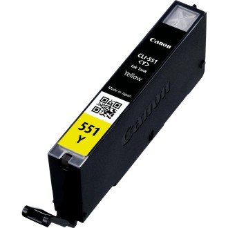 Rašalo kasetė Canon CLI-551Y (6511B001), Geltona