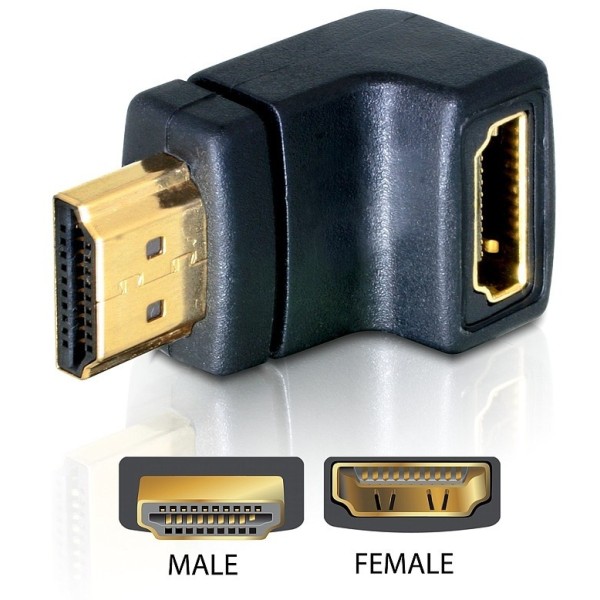 Adapteris HDMI kišt.-HDMI...