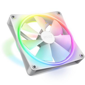 Ventiliatorius NZXT F120 RGB Duo (RF-D12SF-W1), Balta