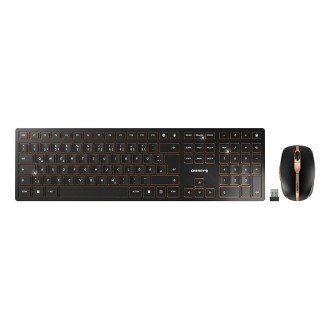 Pelė CHERRY and keyboard set DW9100B (JD-9100DE-2), Juoda