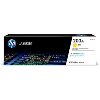 Tonera kasetne HP 203A (CF542A), Dzeltena