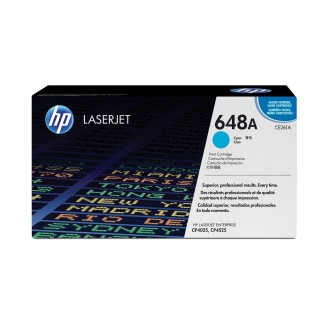 Tonerio kasetė HP 648A (CE261A), Žydra