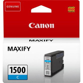 Tintes kasetne Canon PGI-1500 C (9229B001), Ciāna