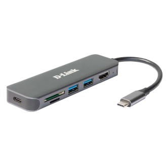 Dokstacija D-Link DUB-2327, Pelēka