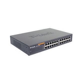Võrgulüliti D-Link ES1024D (DES-1024D), Must