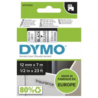 Drukas lente DYMO 45010 (S0720500), Melna