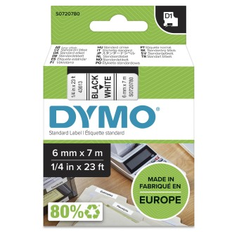 Printer ribbon DYMO 43613 (S0720780), Black, White