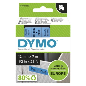 Printerilint DYMO 45016 (S0720560), Must, Sinine