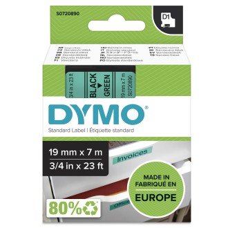 Фарбувальна стрічка DYMO 45809 (S0720890), Чорний, Зелений