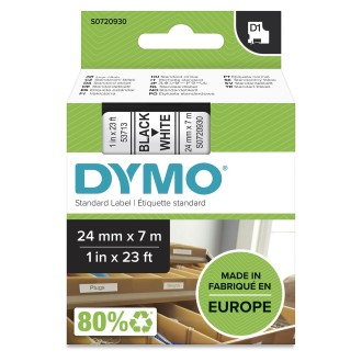 Spausdinimo juostelė DYMO 53713 (S0720930), Juoda, Balta