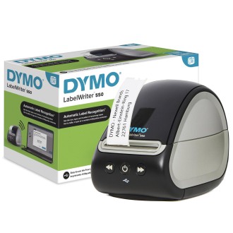 Принтер етикеток DYMO LW550 (2112722), Чорний, Сірий