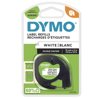 Spausdinimo juostelė DYMO 72150 (S0721510), Juoda, Balta