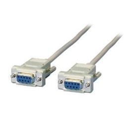 NULL MODEM KABELIS 9 SUB-D...