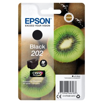 Ink cartridge Epson 202 (C13T02E14010), Black