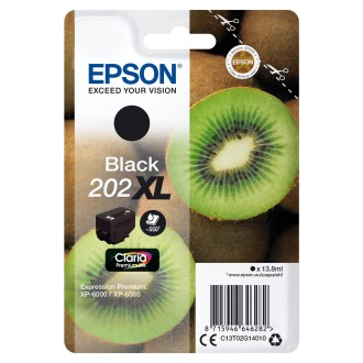 Чорнильний картридж Epson 202XL (C13T02G14010), Чорний