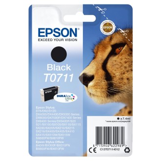 Ink cartridge Epson T0711 (C13T07114012), Black