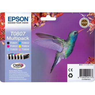 Rašalo kasetė Epson T0807 (C13T08074011)