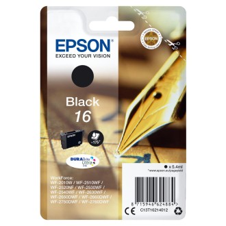 Rašalo kasetė Epson 16 (C13T16214012), Juoda