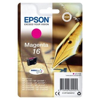 Ink cartridge Epson 16 (C13T16234012), Magenta