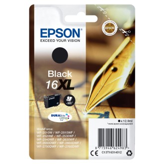 Rašalo kasetė Epson 16XL (C13T16314012), Juoda