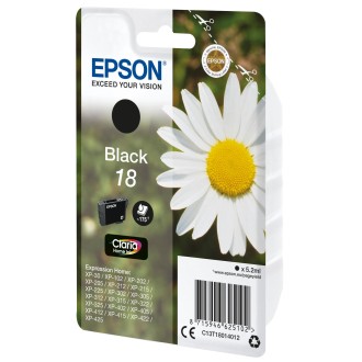 Ink cartridge Epson 18 (C13T18014012), Black