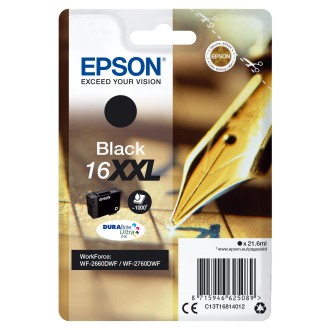 Rašalo kasetė Epson 16XXL (C13T16814012), Juoda
